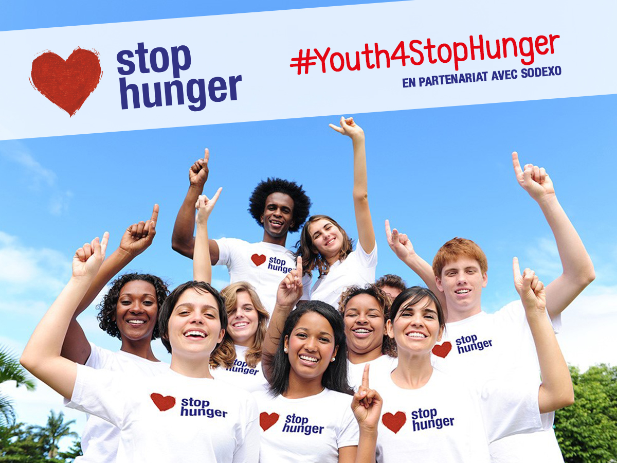 Young people committed to fight hunger: Stop Hunger supports you!