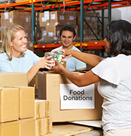 SURPLUS FOOD DISTRIBUTION