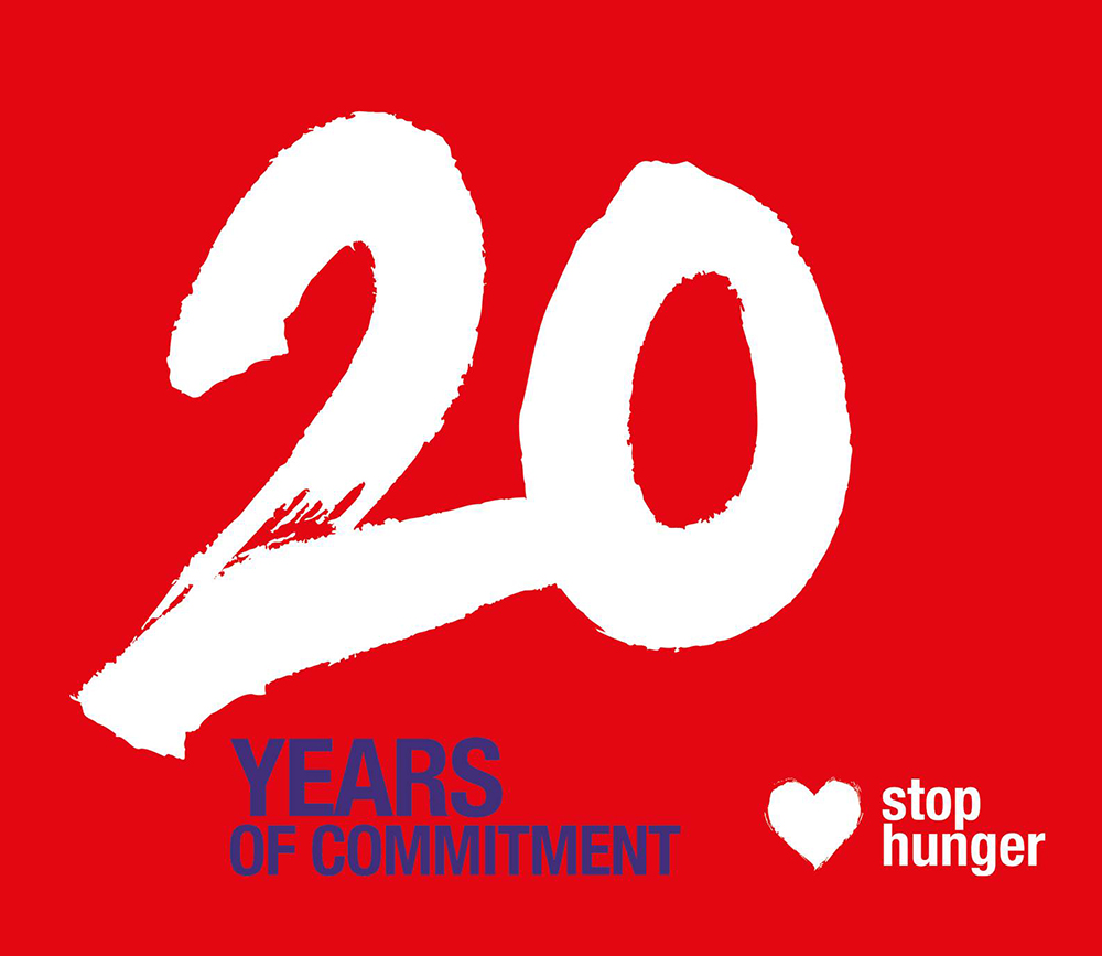 20 ans d’engagement pour aider les plus démunis à sortir durablement de la faim… Avec enthousiasme, sourire et générosité !