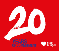 20 years of commitment to help those most in need permanently escape hunger … With enthusiasm, smiles and generosity!