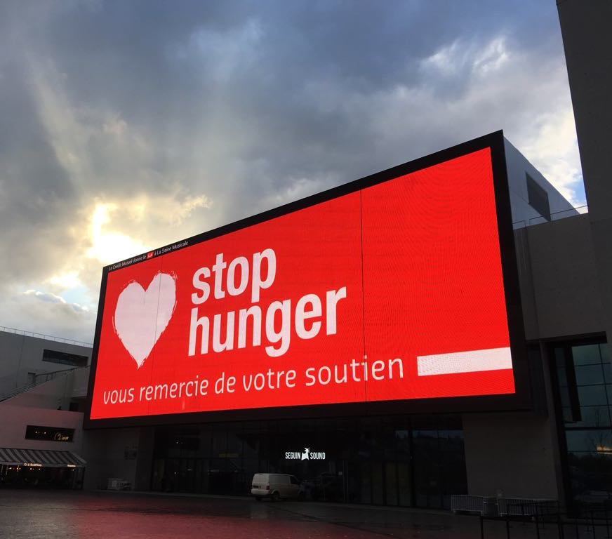 Soirée des Donateurs Stop Hunger du 12 mars 2019 : la faim n’est pas une fatalité et rien n’est écrit.