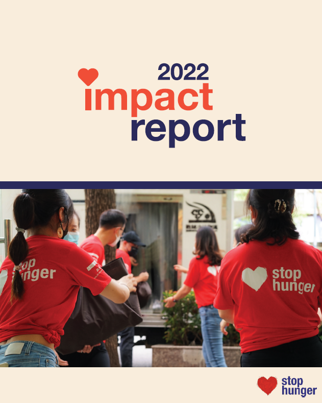 Stop Hunger 2022 Impact Report: a year of action!