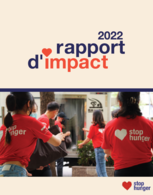 Rapport d'impact Stop Hunger 2022 : une année d'action !
